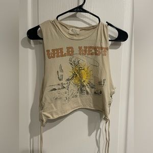 Wild West crop top